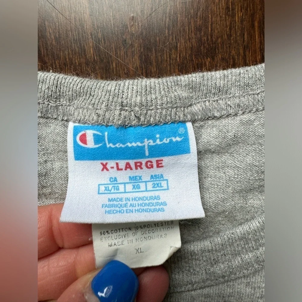 Champion Naruto Anime Graphic Gray T-Shirt - Picture 3 of 4